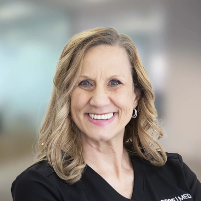 A headshot of Brandi Peters a APRN, FNP-C at Core Med.
